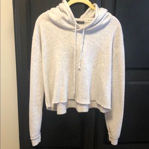 Brandy Melville Cropped Hoodie